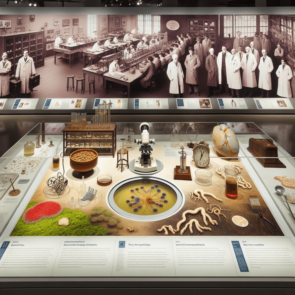Biology and Medicine exhibit